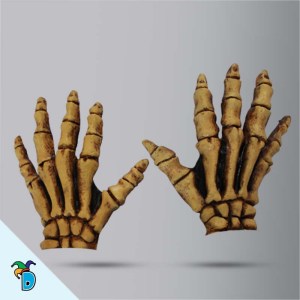 Bones Skeleton Gloves